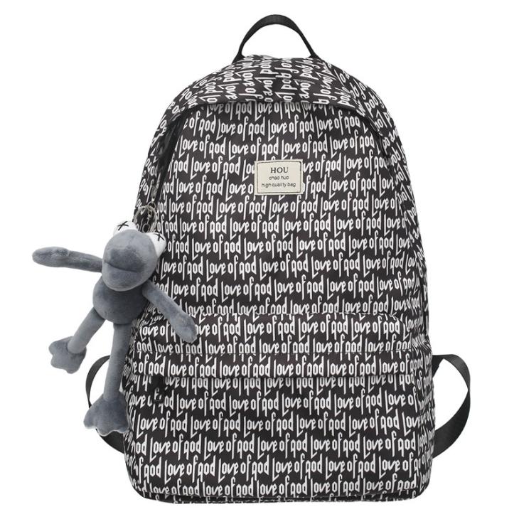 Mens Backpack With Jacquard Monogram  |  Bags Bags Bags