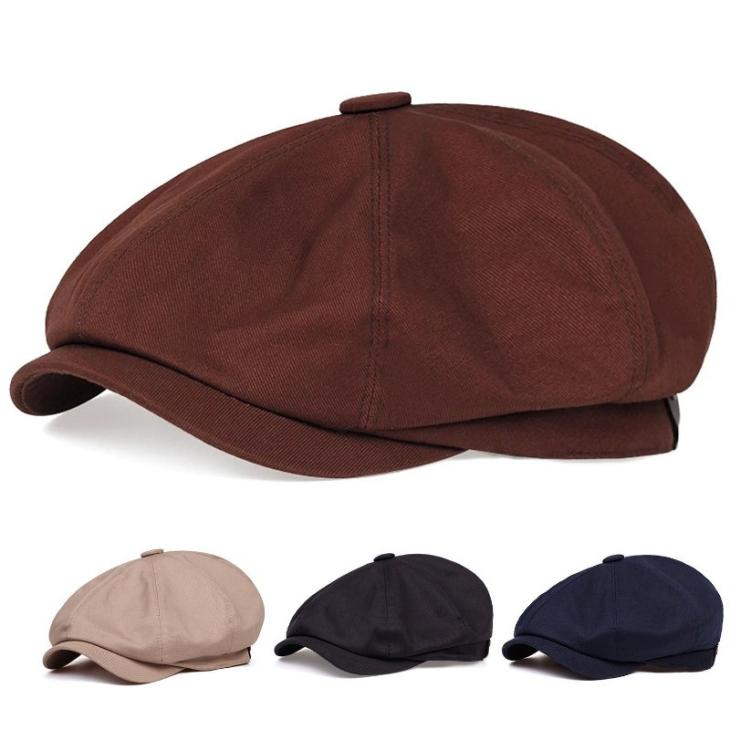 Mens Black Flat Cap  |  Hats Hats Black