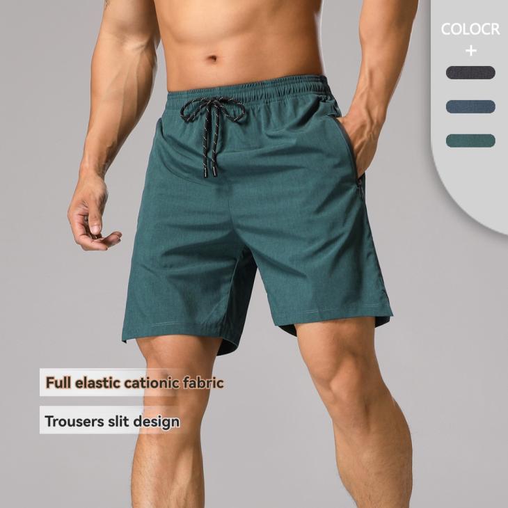 Mens Blue Cargo Swim Shorts  |  Shorts Mens Clothing Blue