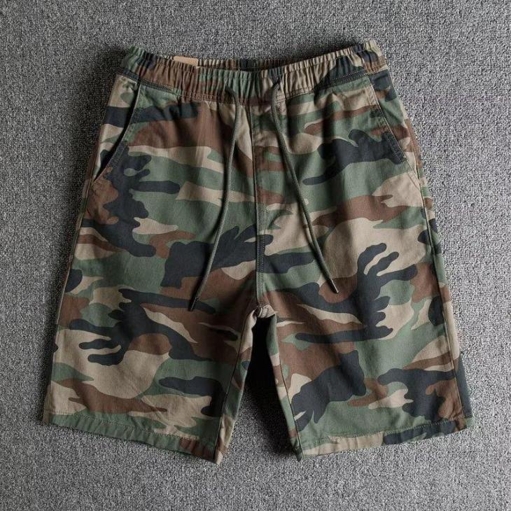 Mens Camouflage Swim Shorts  |  Swimwear Mens Clothing khaki