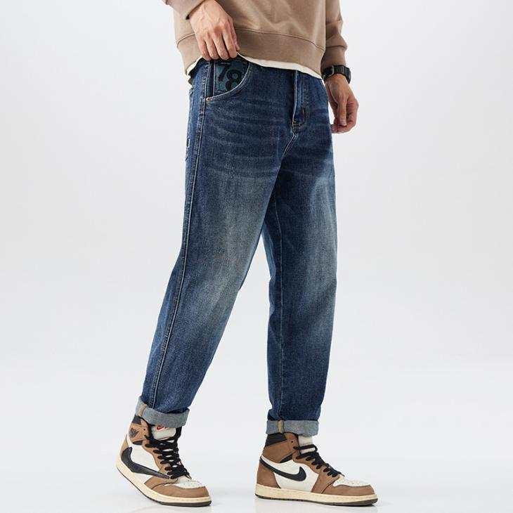 Mens Eastwood Straight Jean Zip Fly  |  Trousers Jeans Jeans