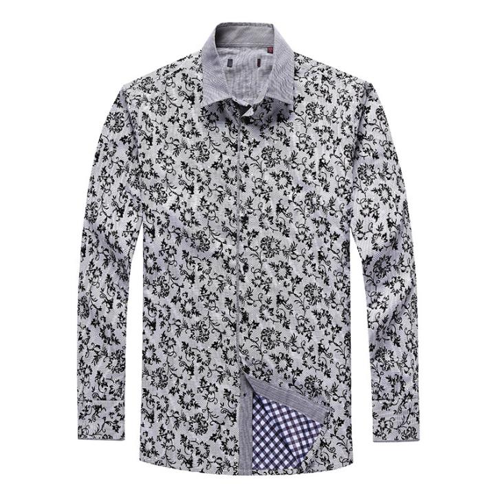 Mens Hawthorn Bird Printed Shirt  |  Shirts Mens Clothing Mens