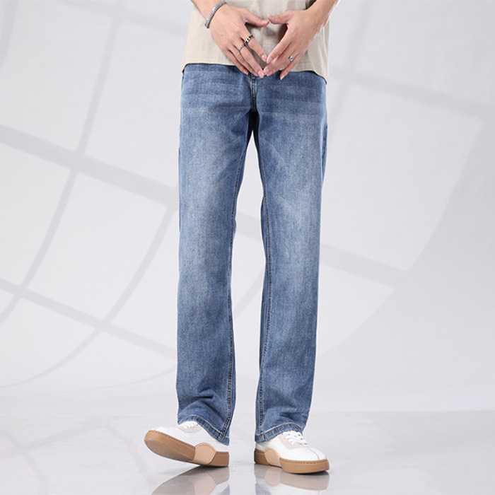 Mens Light Blue Slim Fit Jeans  |  Jeans Jeans Blue