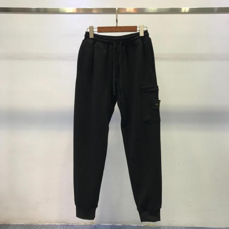 Mens Plain Black Jogger  |  Trousers & Chinos Loungewear Black