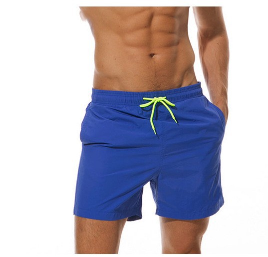 Mens Plain Navy Swim Shorts  |  Shorts Mens Clothing Blue