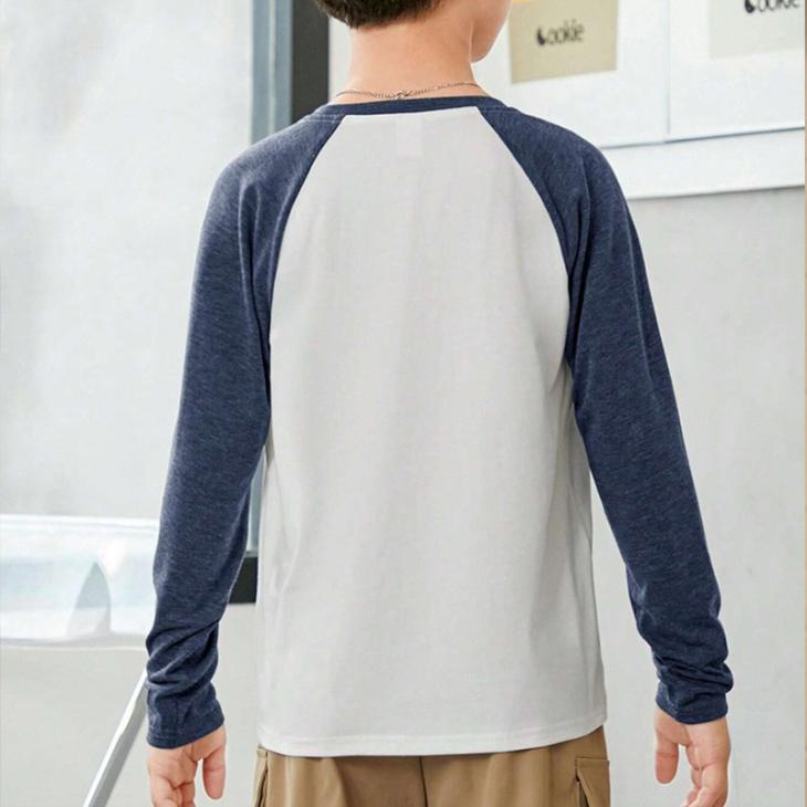 Mens Robbie Raglan Top  |  Nightwear Mens Clothing Mens