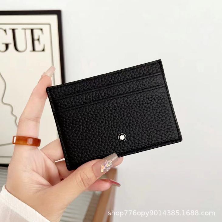 Womens B-Buzz Leather Card Holder  |  Small Leather Goods Small Leather Goods Black