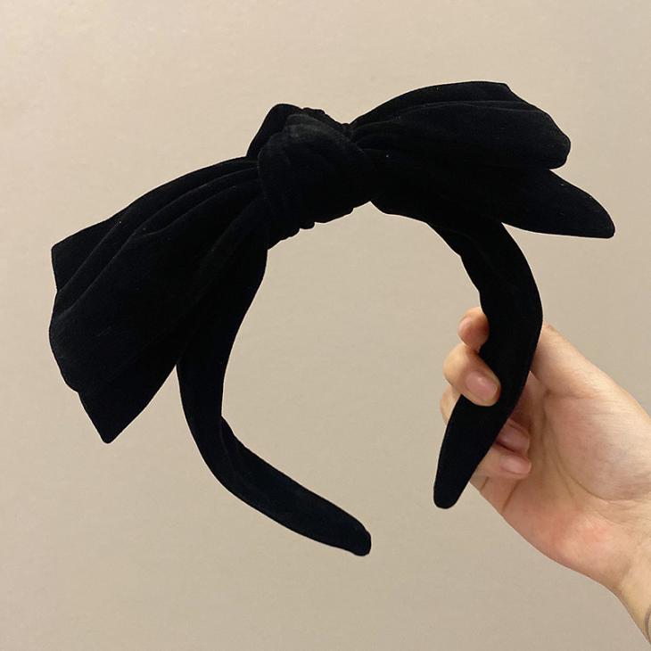 Womens Black Bow Headband  |  Hair Accessories Hair Accessories Black