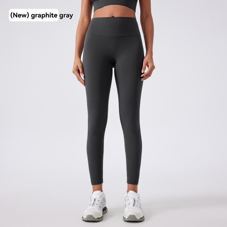 Womens Dark Grey Wide Waistband Leggings  |  Trousers Active & Sportswear Active & Sportswear