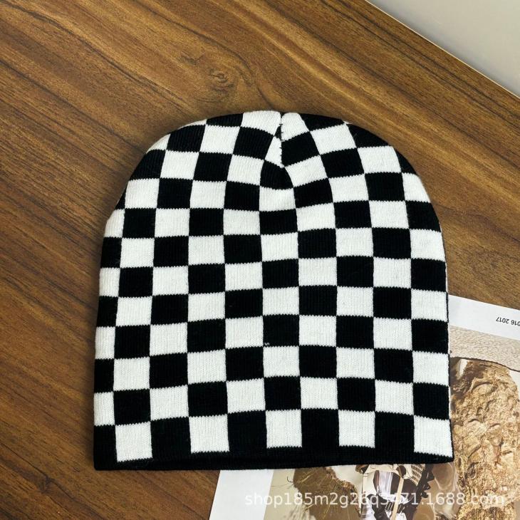 Womens Diamond Beanie  |  Hats Hats Black