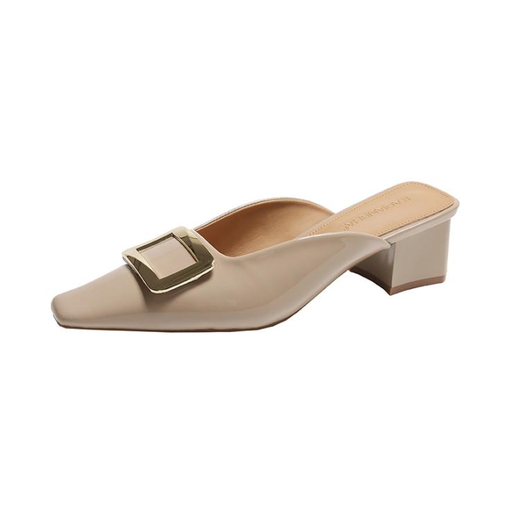 Womens Flat Eden Slingbacks In Two-Tone Leather  |  Flat Shoes Flat Shoes Flat Shoes