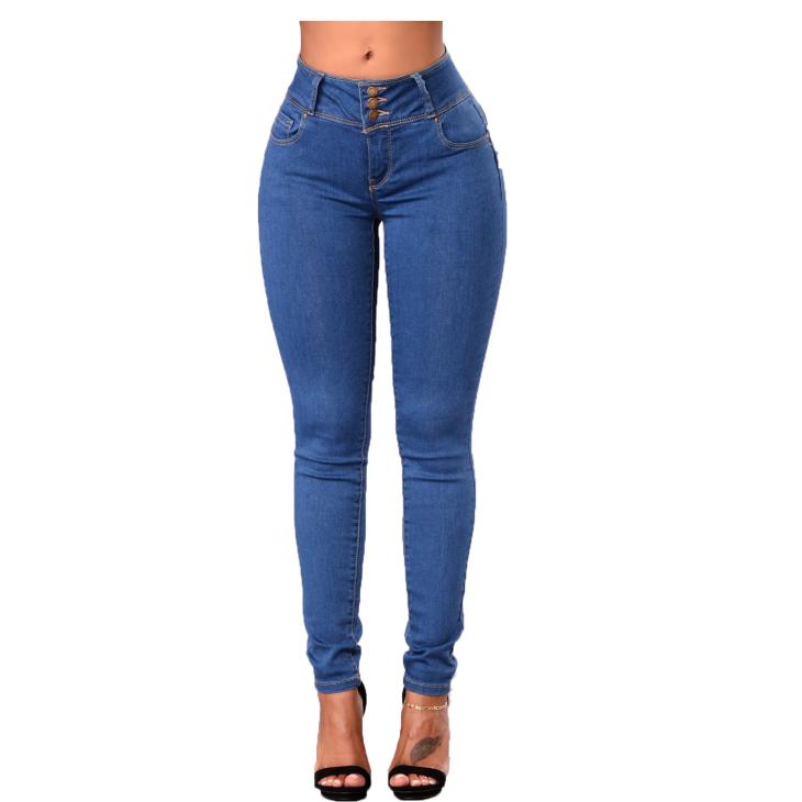 Womens Indigo Blue Kate Shaper Jeggings  |  Trousers Jeans & Jeggings Blue